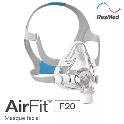 Masque facial AirFit F20 ResMed - 4