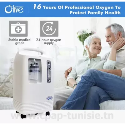Concentrateur d'oxygène 5L Olive - 6 Concentrateur d'oxygène 5L Olive - 6