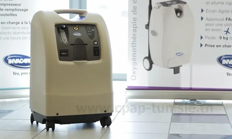 Concentrateur d'oxygène 5L Invacare Tunisie
