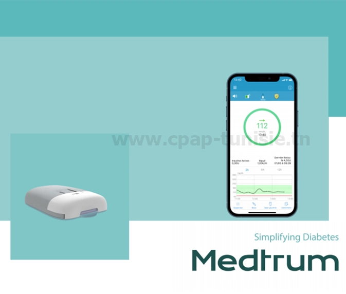 Pompe à insuline sans fil - TouchCare Nano